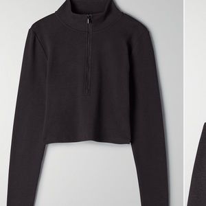 Aritizia Half Zip Up Longsleeve